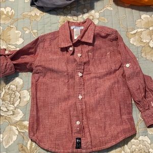 Boys button down shirt